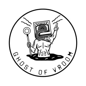 Ghost of Vroom 1 Sticker