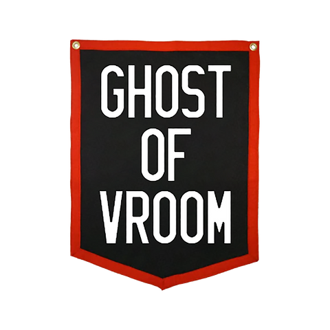 Ghost of Vroom Camp Flag